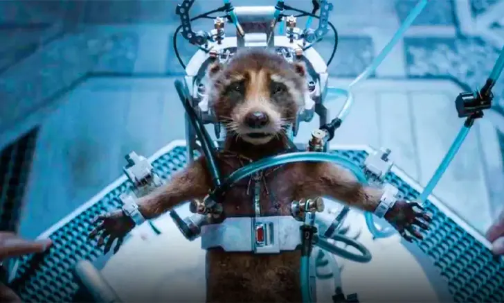 Guardians of the Galaxy 3 rocket